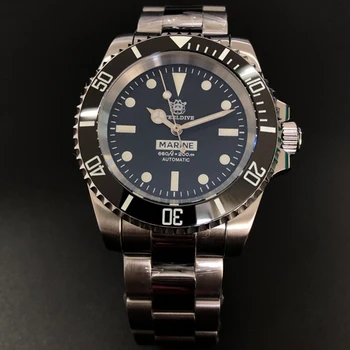

200M Diving Mechanical Watch Men Sport NH35 Automatic Watch Mens Diver Stainless Steel Sapphire Crystal Wristwatch Luxury Brand
