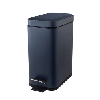 

High Quality Stainless Steel Waste Bin Kitchen Pedal Open Trash Can Storage Bucket With Lid Bathroom Garbage Can Durable Tank