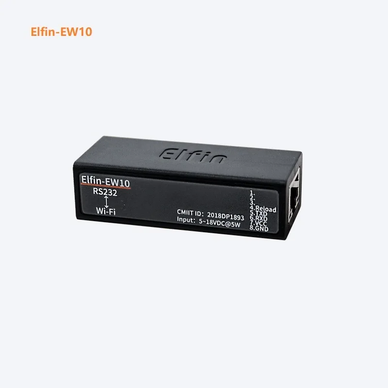 Elfin-EW10 беспроводные сетевые устройства с последовательным портом RJ45 RS232 для