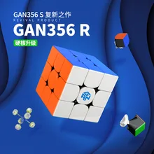 Gan 356 R 3x3x3 магические кубики Профессиональный скоростной куб Gan356R Головоломка Куб Gans R Neo Cubo Magico 356R развивающая игрушка для детей