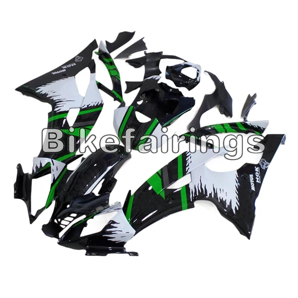 Для Yamaha YZF-600 R6 2008 09, 10, 11, 12, 13, 14, 15, 16 лет R6 АБС-пластик рамы кузова-зеленые, белые, Черные корпуса