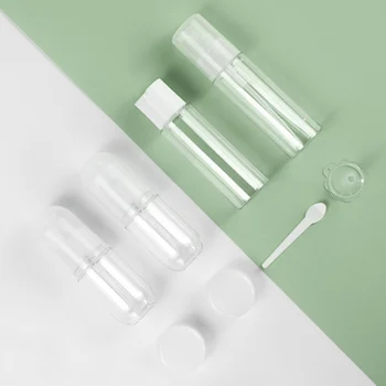 

Refillable Travel Bottles Set Package Cosmetics Bottles Plastic Pressing Spray Bottle Makeup Tools Kit For Travel Vaporizer
