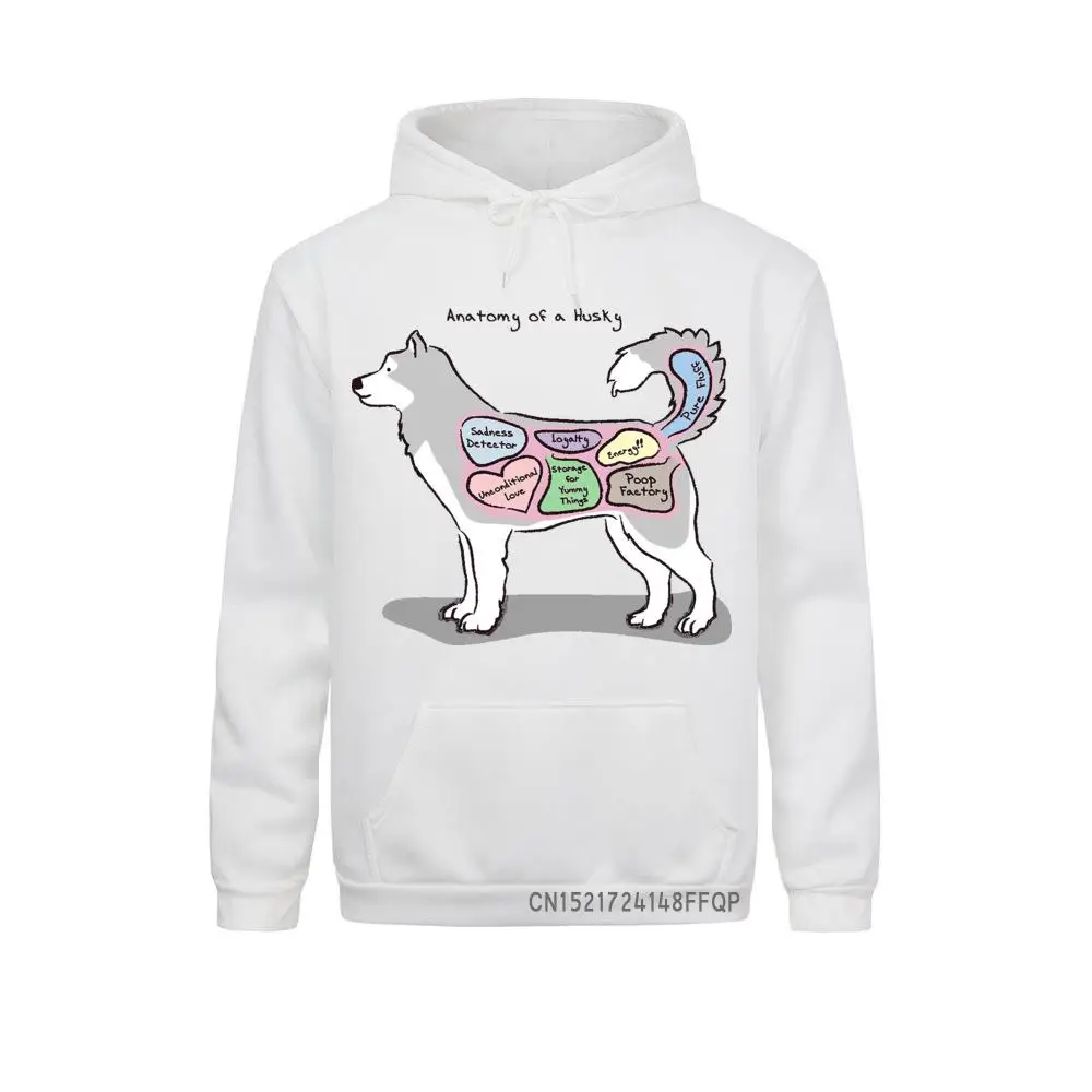 

Anatomy Of A Husky Pullover For Men Dog Breed Dog Lover Cool Hooded Sweats Long Sleeve Hoodies Pullovers Soft Gift