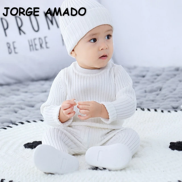 Pyjama d'hiver en coton pour nouveau-né, ensemble de sous-vêtements pour bébé  garçon et fille de 0, 3 et 6 mois, collection automne - AliExpress