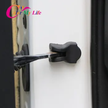 

4Pcs ABS Interior Car Door Stopper Protection Cover Door Stickers for Nissan X-trail Xtrail T31 T32 Qashqai J10 J11 Sunny March