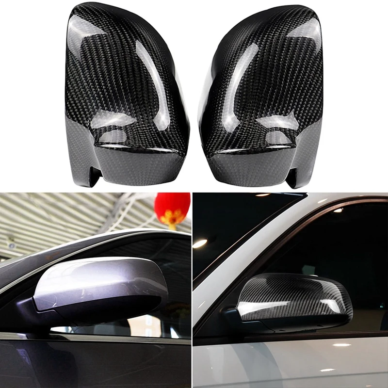 Для Audi A3 P8, A4 A5 B7, A6 C6 2003-2008 углеродное волокно боковое Крыло зеркала крышки Замена украшения