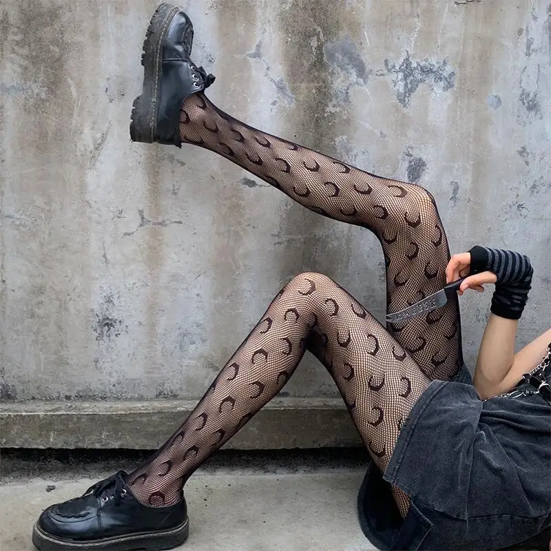 Women Sexy Black Leopard Fishnet Tights Hollow Out Pantyhose Gothic 2021 Transparent  Net Holes Pattern Mesh Pantyhose Stocking - Tights - AliExpress