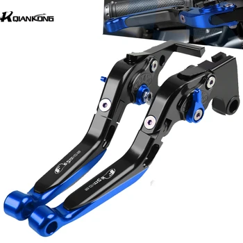 

F650CS LOGO Motorcycle Adjustable Brake Clutch Levers Handle Handbar For BMW F650CS SCARVER 2000 2001 2002 2003 2004 2005 2006