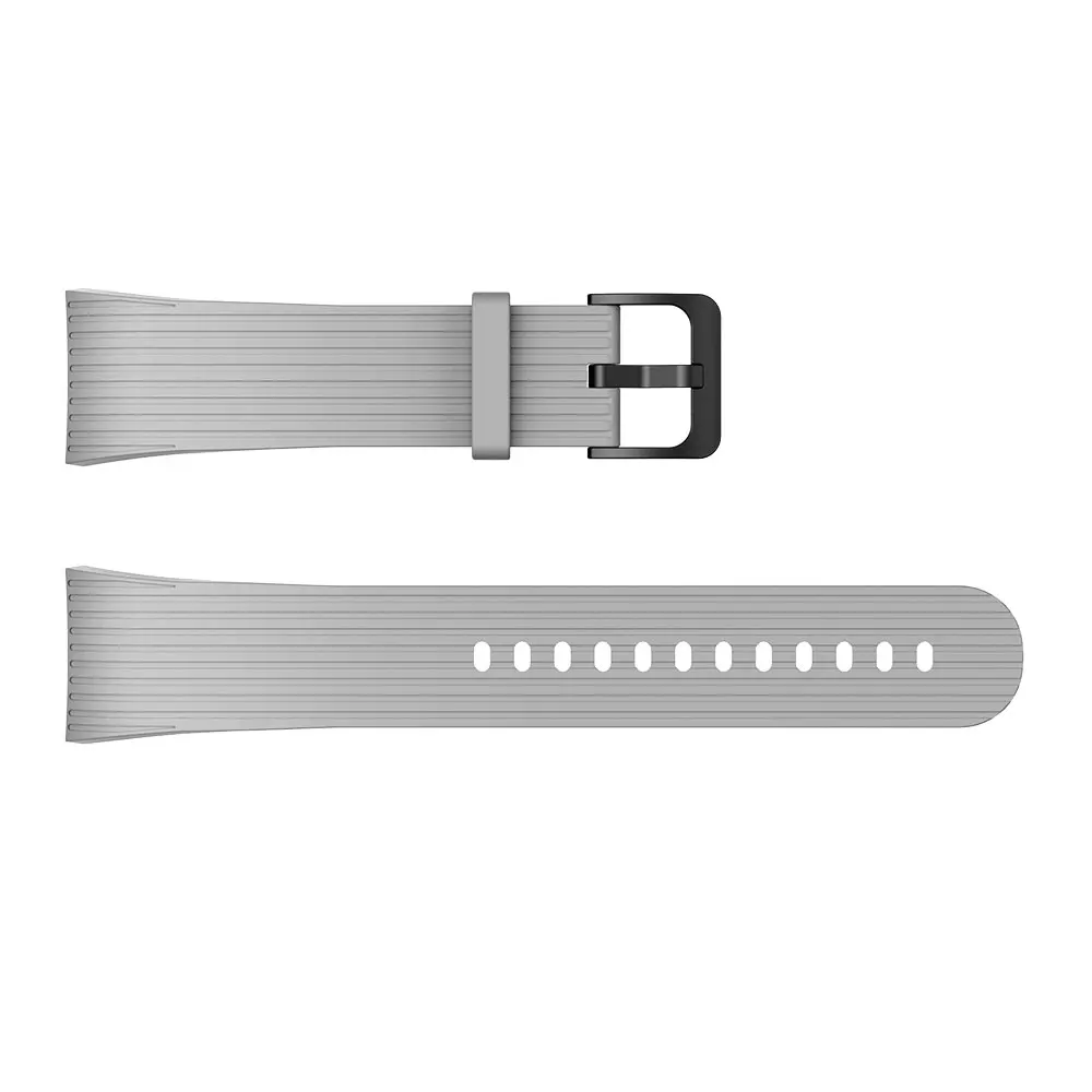Силиконовый ремешок для часов для samsung Galaxy gear Fit2 Pro часы браслет Smartwatch для gear Fit 2 SM-R36 Замена - Цвет: gray