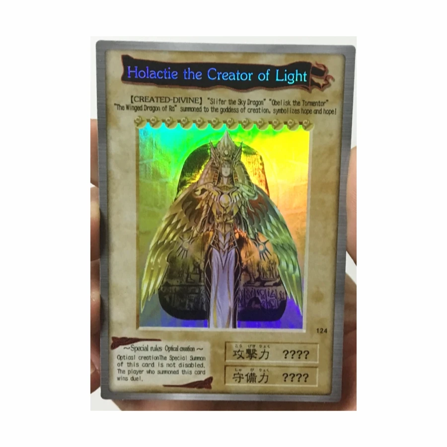 Diy-Toys Anime-Cards Collectibles-Game-Collection Yu-Gi-Oh English The Creator-Of-Light