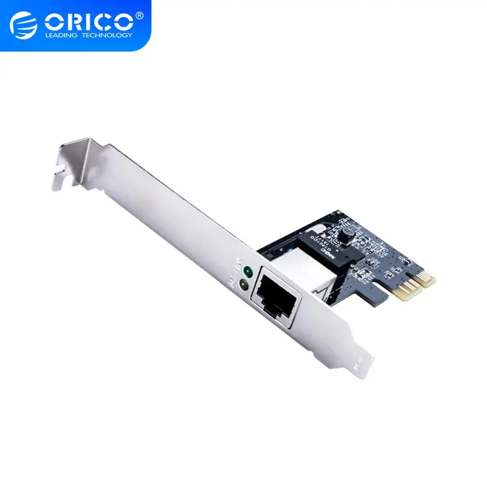 ORICO Однопортовый PCIE до 1000 м гигабитный Ethernet сетевой Настольный контроллер полный