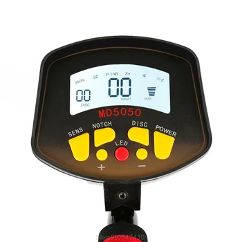 

Professional MD5050 Underground Metal Detector High Sensitivity Treasure Jewelry Gold Hunter Finder Scannner O20 20 Dropship