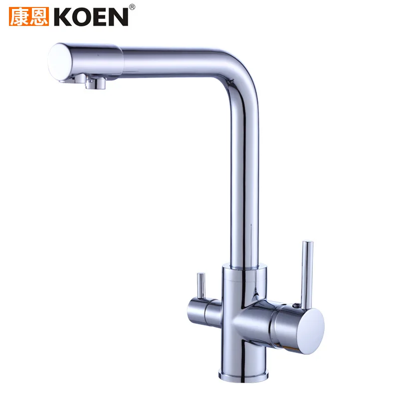 

Copper Purified Water Kitchen Faucet Hot And Cold Mixing Water Single Handle Kitchen Faucet Sanitary Ware Hot Sales