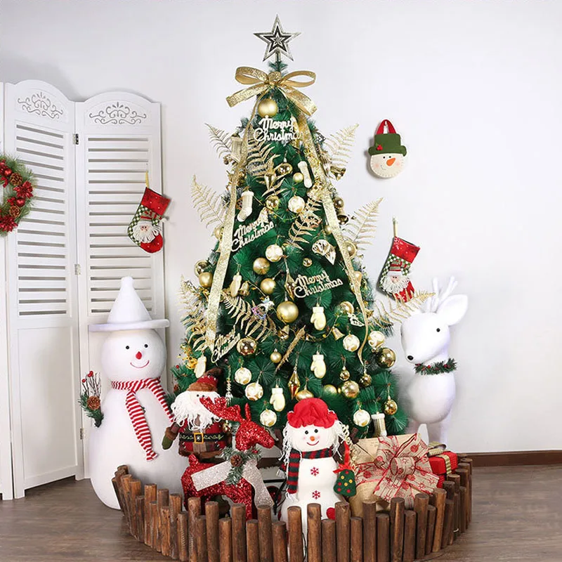 

Christmas Tree Leaf Ornaments Decor Flower Grass Hollow Discharge Class Simulation Fake Flower Leaf LKS99