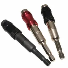

1/4 "Hex Magnetic Ring Screwdriver Bits Hand Tools Drill Bits Extension Rod Quick Changing Holder Stick Guide Screw Drill Tip
