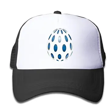 

TSDFCMesh Baseball Cap Snapback Hat Happy Easter Egg Boy-Girls,Black,One Size