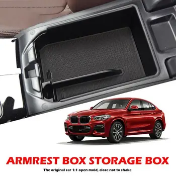 

Center Console Armrest Organizer Storage Box Save Time and Energy for Convenience for BMW X3 X4 18-20 Stowing Tidying