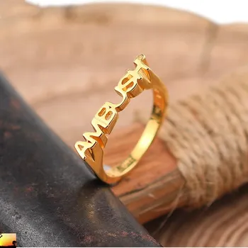 

Gold Silver Color Ambush Ring Men Women Hip Hop Fashion AMBUSH Rings High Quality 5-33 Size Fast Shipping