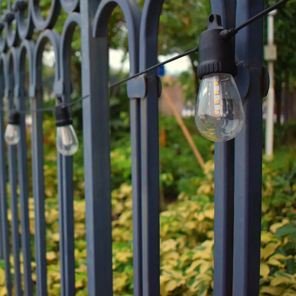 ICOCO Solar Bulb Light String Solar Outdoor Decorative Light String Portable Solar Garden Waterproof Light
