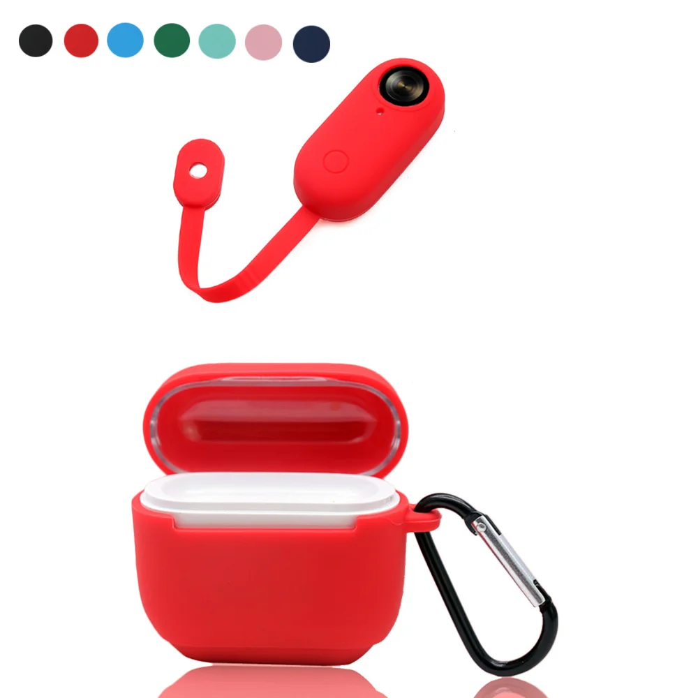 Protective-Case-Cover Charging-Box-Accessories Insta360 Go Silicone Go-Camera for And