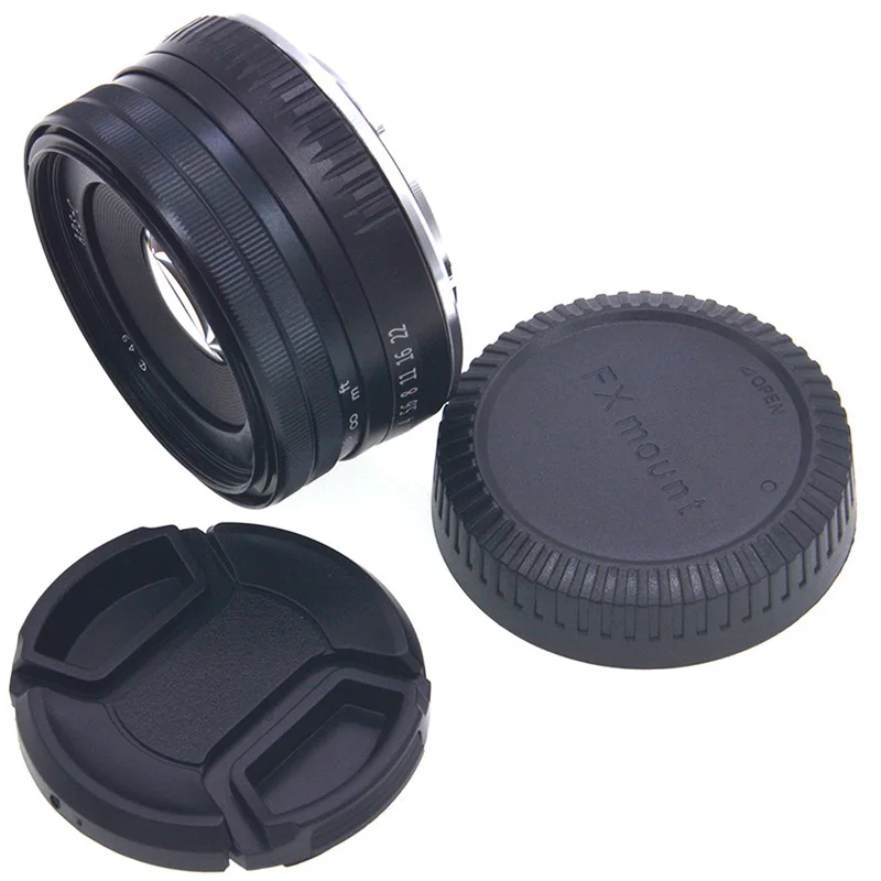 32mm F1.6 Manual APS-C Camera Lens for Fujifilm Fuji X Mount X-T10 X-T2 X-T1 X-A3 X-A2 X-A1 X-PRO2 X-PRO1 X-E2 X-E1 X-T3