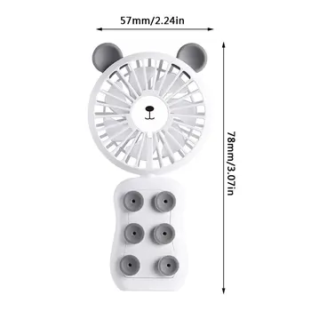 

Cute USB Rechargeable Students Adult Outdoor Travel Handheld Electric Fan Air Conditioner Cooler Cooling Fan for Summer