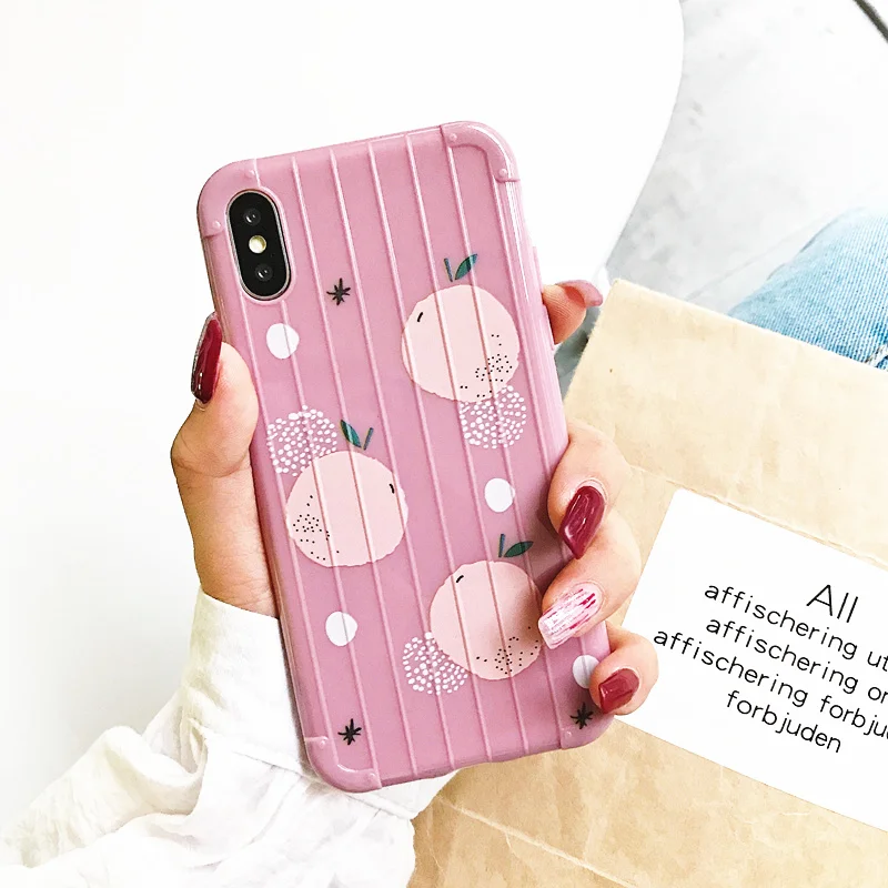 Чехол Lovebay для телефона iPhone 6 6s 7 8 Plus X XR XS Max милый мультяшный оранжевый текст