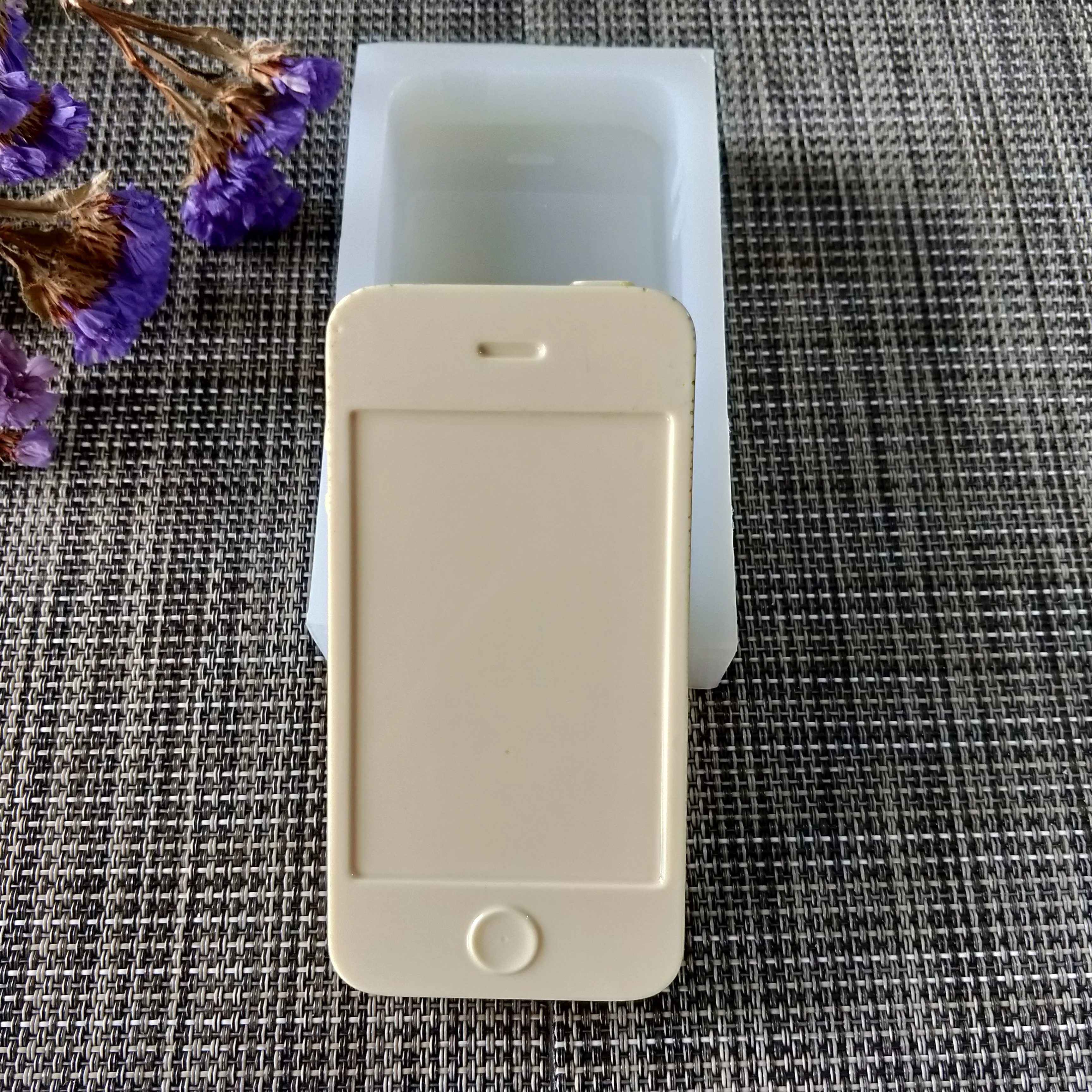

QT0164 PRZY silicone mold Mobile phone model soap mould handmade soap making molds candle silicone mold resin clay moulds