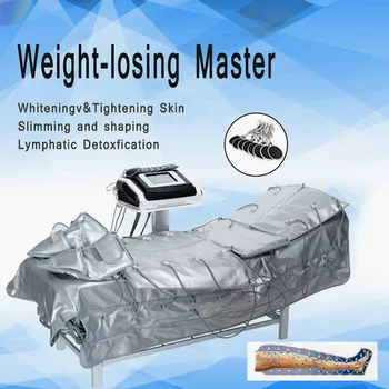 

3 In 1 Air Presure Eye Massage Pressotherapy Russian Wave BIO EMS Electroestimulador BIO EMS Machin