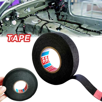 

19mmx15m Tesa Coroplast Adhesive Cloth Tape for Cable Harness Wiring Loom 3