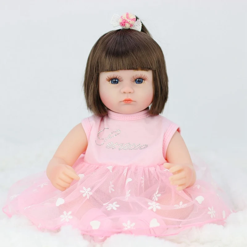 Ceny Speedline 42CM Baby Reborn lalki zabawki winylowe dla dziewczynek śpiące towarzyszyć lalki odradza piękne niższe ceny prezent urodzinowy