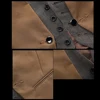 Men Formal Waistcoat Vest Business Solid Color Single Button Vest gilet Fake Two-pieces V Neck Casual S-lim chalecos para hombre 6