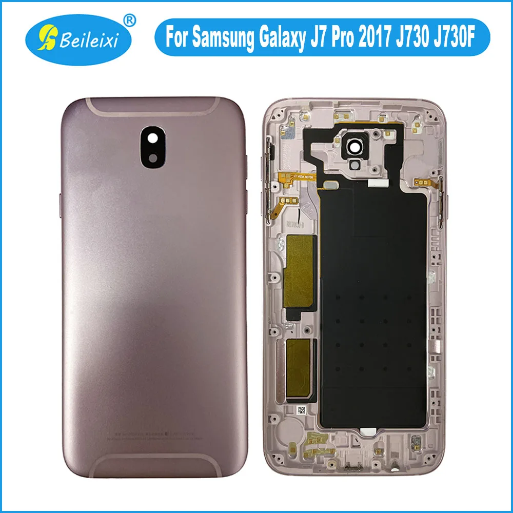 Для Samsung Galaxy J7 Pro 2017 J730 J730F J730G/DS батарея задняя защитная крышка дверь корпус чехол