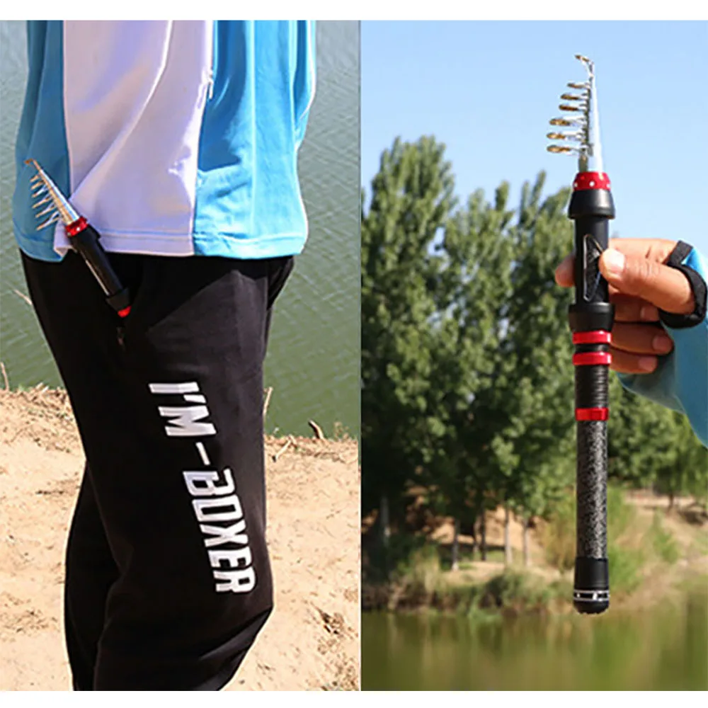 JOSBY Fishing Rod Pesca Spinning Accessories Peche Carp Feeder Equipment Ultralight Telescopic Carbon Carp Fly Travel Surf Rod