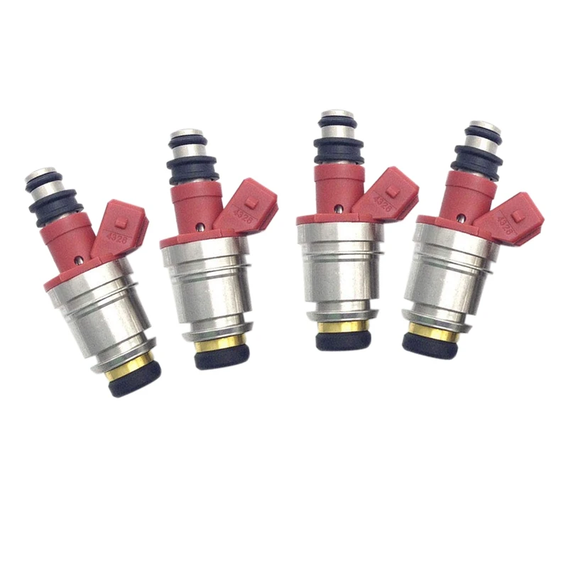 

4PCS Fuel Injectors Kit 16600-86G00 for Nissan Pickup 2.4L 1995 D21 2.4L 1990-1994 JS2-1 16600-86G10