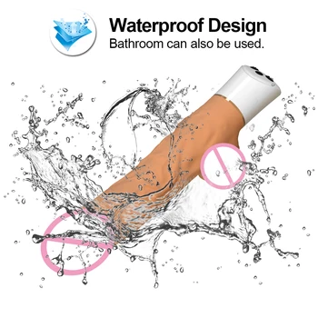 Automatic Telescopic Dildo with Suction Cup Wireless remote G spot Vibrator Huge Anal Penis Strapon Big Dick Realistic Dildos 5