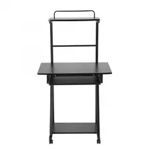 Двухслойный бытовой компьютерный стол для ноутбука мобильное колесо качения