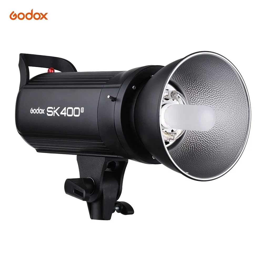 

Godox SK400II Professional Compact 400Ws Studio Flash Strobe Light Built-in Godox 2.4G Wireless X System GN65 5600K with 150W