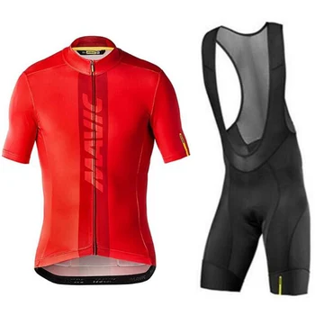 

2020 summer MAVIC cycling Jersey set short sleeve Jersey cycling clothing cycling bike uniform