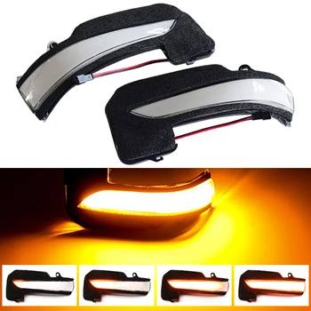 

Flowing Water Blinker Side Rear-view Mirror LED Dynamic Turn Signal Light For Toyota Hilux Fortuner Innova 2016-2019