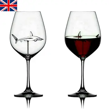 

The Original Shark Red Wine Glass Wine Bottle Crystal For Party Flutes Glass
