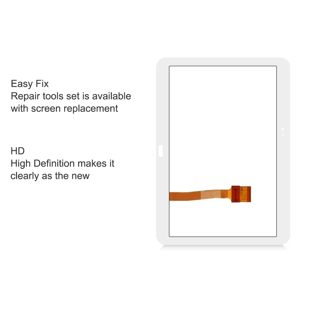 Redberry Высокое качество 10," для samsung Galaxy Tab 3 10,1 GT-P5210 P5200 P5210 сенсорный экран дигитайзер сенсор переднее внешнее стекло