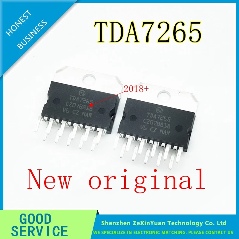 

2PCS/LOT TDA7265 ZIP-11 Audio power amplifier chip New original