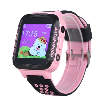 

Y38 Kids Smart watch with SIM Water-resistant Touching Screen Anti-lost Wristwatch with Locator Tracker SOS Call Voice Chat