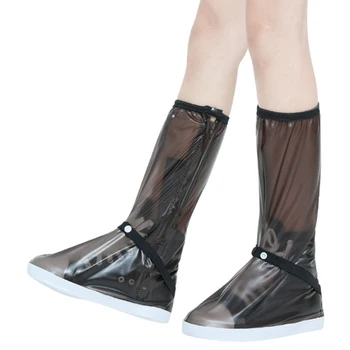 

Thick Shoe Covers Reusable Cycling Bike Unisex Rain Boot Protector Portable Household Merchandises Waterproof High Top