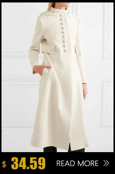 [EWQ] осеннее Новое толстое теплое зимнее пальто для женщин, длинная кашемировая верхняя одежда с длинным рукавом размера плюс, шерстяное пальто QL309