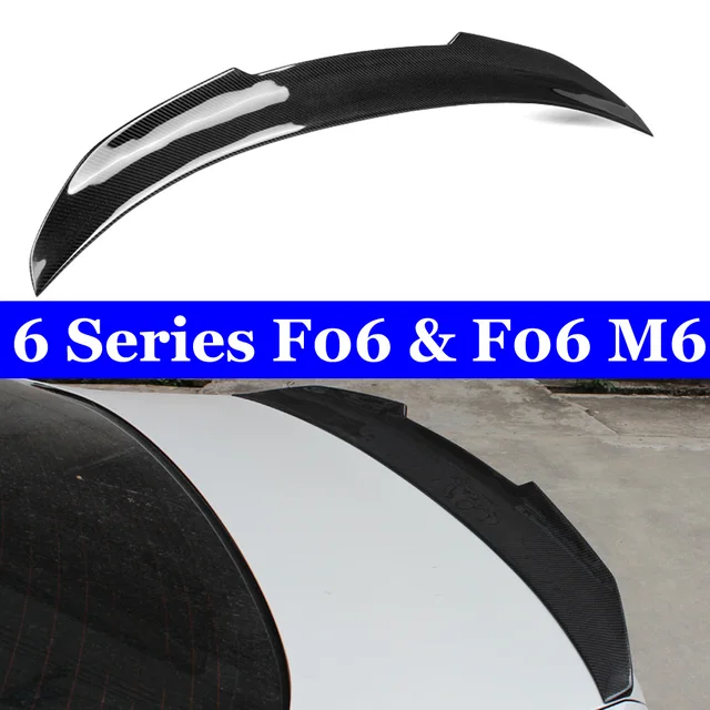 $US $103.80 Rear Trunk Boot Spoiler Wings For BMW 6 Series F06 M6 4 Door 640i 650i 2011-2018 PSM Style Spoilers