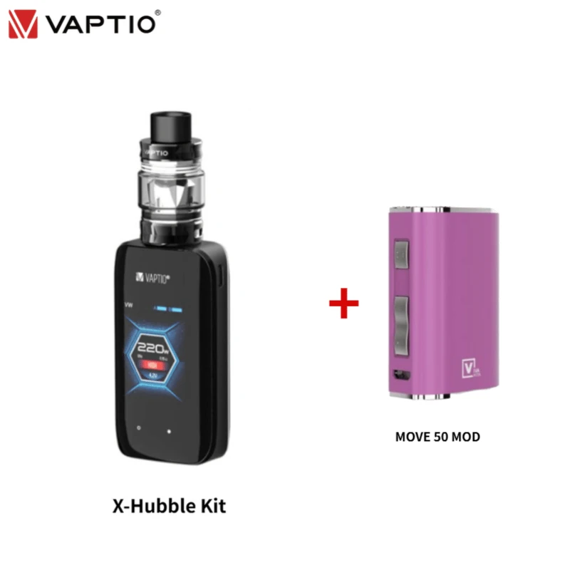 Vaptio X-с буфами на рукавах Аполо для электронной сигареты 220 Вт электронная