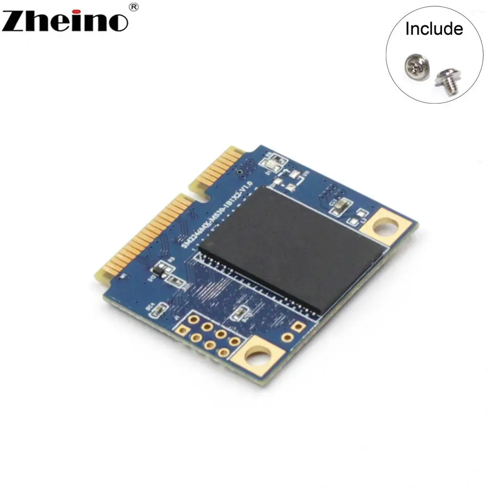Внутренний модуль Zheino Half mSATA 16 Гб SSD 32 128 ГБ твердотельный накопитель для ноутбука