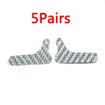 

5Pairs 95453 Siver 3K Carbon Fiber MA/AR/FMA Chassis Middle Wing Reinforcing Plate Support Parts for Tamiya Tamiya Mini 4WD Car